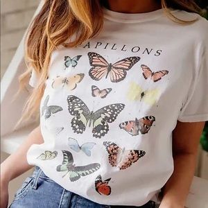 Urban Outfitters Papillons Tee